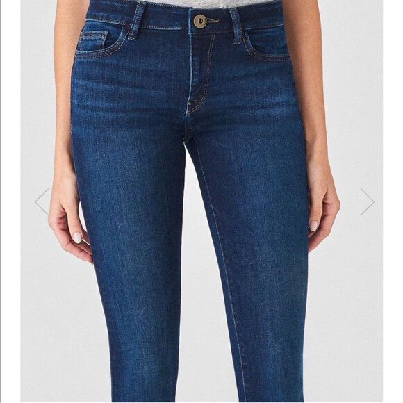 EUC‎ Women's DL1961 Abbey Petite Mid Rise Bootcut Jeans | Size 30 - Picture 3 of 14